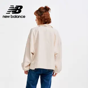 【New Balance】 NB 拉鍊風衣外套_女性_杏色_WJ41500LIN