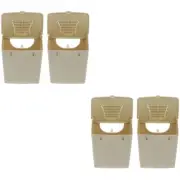 2 PCS Bird Breeding Box Travel Pigeon House Budgie Nesting Cages for Birds