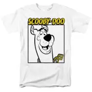 Scooby Doo Scooby Square Licensed Adult T-Shirt