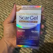 Murasaki Silicone Scar Gel Cream SPF 30 Advanced For Old & New Scars UV Protect