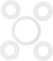 MOBUTOFU Air Pump Gasket Repair Kit 5pcs Seal Gaskets Washers for Spa Connector Seals Rubber Washers Leakproof