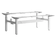 Lazy Maisons Back-to-Back Square Workstation Frame - 2 Stage