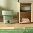 Foldable Mini Washing Machine For Socks Underwear Panties Mini Washing Machine