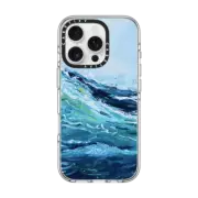 iPhone 16 Pro Clear Case MagSafe Compatible Tide Iphone Case By Ann Upton