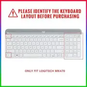 Cover for Logitech MK470 MK580 Logitech MK470 MK580 Accessori Silicone Keyboard