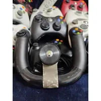 在飛比找蝦皮購物優惠-XBOX 360 賽車 方向盤 手把 控制器 無線 原廠貨 