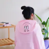 在飛比找蝦皮商城精選優惠-【BARBAPAPA】泡泡先生 連帽毛毯 懶人毯 日落小物 