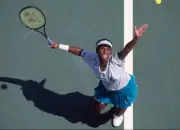 Zina Garrison USA during the US Open at the USTA National Tennis C- Old Photo 1