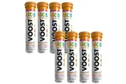 8x VOOST Kids Calcium Berry + Vanilla Effervescent Tablets 20 pack EXP 06/2025