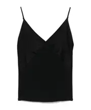 satin-finish top 1,2 black