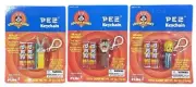 LOONEY TUNES PEZ BASIC FUN KEYCHAIN SET BUGS, TAZ & TWEETY COMPLETE NEW