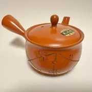 Shudei-yaki KYUSU tea strainer integrated Japanese traditional teapot