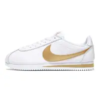 在飛比找蝦皮購物優惠-【代購歐州公司貨】Nike Cortez 阿甘鞋皮革白色金勾