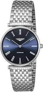 [Longines] L4.908.4.94.6 Men's Casual Watch, Gran Classic, Silver, blue