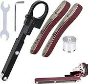 Angle Grinding Sand Belt Machine | Mini Angle Grinder Modified Sander Polisher | Pipe Polishing Attachment Mini Angle Grinder Sand Belt Machine