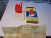 Vintage Unused Needle Threader with Thread Cutter, Made in Hong Kong, with Box+