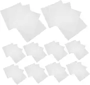 SOESFOUFU Smooth Weighing Paper Sheets for Lab 10x10cm Square 500 Non-absorbent Sheets Scale Measurement Paper