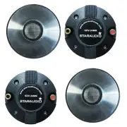 4Pcs 1.35" 34MM PA Speaker Driver Tweeters Horn Titanium Compression Screw-On