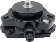 domoi Tribrach with Optical Plummet&GPS Tribrach Adapter Carrier with 5/8InX11 Mount Rotate Screw for Total Station GPS GNSS B Easy Install
