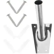 Flag Pole Fixing Bracket Mounting Hardware Reinforced Holder Holders Flagpole