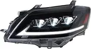 Head Lamp Compatible For Toyota Camry G6 Compatible For Lexus RX Style Headlight 2008-2014 LED DRL Head Lights Turn Signal