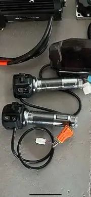 Twist Throttle With Horn & Switches 48v-72v Electric Bike Ebike Conversion Kit