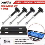 XBULL Recovery Tracks Mounting Fixing 4 Pins Mount Bracket Holder Brackets Roof