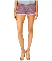 MOSCHINO Italian Aztec Stripe Pink Fuxia Trim Side Zipper NWT It 42 USA 6