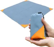 Orga'Neat Pocket Picnic Blanket, Sandproof Waterproof Lightweight Pocket Camp...