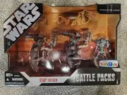 Star Wars Stap Attack Battle Packs Attack Of The Clones 30th Anniversary