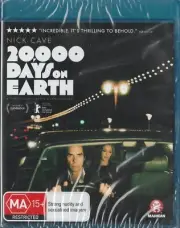 Nick Cave - 20,000 Days On Earth (Blu-ray, 2014) Region B New Sealed