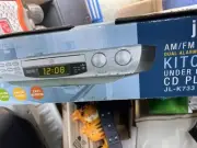 JWIN Under The Cabinet CD Player AM/FM Radio New
