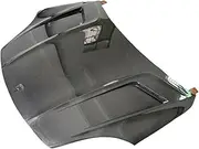hood scoops for cars， Tech Style Carbon Fiber Hood Engine Cover Bonnet Compatible For Porsche Cayenne 9Y0 9YA 9YB