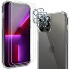 For iPhone 13 12 11 Pro Max SE2/SE3 XR Crystal Clear Slim Case Cover For Apple