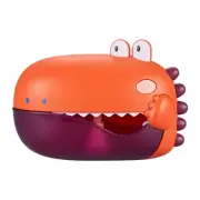 Dinosaur Bubble Machine Music Baby Bath Toy Bathtub Soap Machine Automatic Bubbl