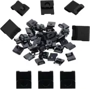 200Pcs Photo Frames Hanger Hooks, S-Shaped Black Metal Picture Hanging Clips