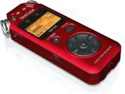 Tascam DR-05R Portable Digital Recorder-Red (Version 2)