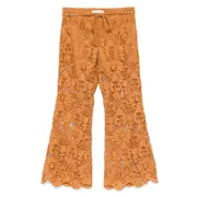 [Zimmermann] Zimmermann Coco Lace Flared Trousers III NUMERIC BROWN