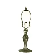 Meyda Tiffany 10623 Nouveau 13-1/2" Tall 1 Light Table Lamp Base - MultiColor