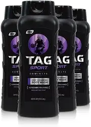 TAG Sport Body Wash 18 Oz Dominate (Pack of 4)