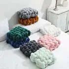 Chair Cushion Woven Relaxing Bedroom Bay Window Cushion Backrest Pillow Art