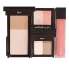 Jouer Blushing Beauty Palette 4 Piece Collection Lip Gloss, Highlighter, Blush