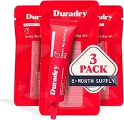 Duradry PM 10.5mL Gel Unscented - Prescription Strength Antiperspirant - Formulated for Excessive Sweating or Hyperhidrosis. Block Sweat and Odor. FDA-Compliant Formula. Made in USA 3-Pack