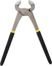 HYTROVE Hoof Trimming Pliers Horse Hoof Nipper Alpacas Hoof Nippers Shoes Farrier Hoof Nipper Grinder Cuticle Clippers Cattle Nippers Puller Hoof Trimmers Cuticle Nipper Kit Black Metal