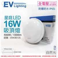 在飛比找ETMall東森購物網優惠-【EVERLIGHT億光】 LED 星庭 16W 4000K