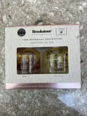 2 Pack 2 FL Brookstone Multi-Use Oil New Rose & Chamomile