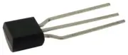 TRANS, PNP 80V 0.5A, 1.5W, TO-92, Single Bipolar Junction Transistors, Qty.5