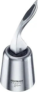 Westmark Bottle Stopper, Monopol Edition, stainless steel/silicone, Campana, Silver/black, 61873360