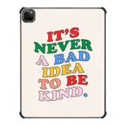 iPad Pro 12.9-inch (5th/6th gen) iPad Impact Case Be Kind iPad Case by Quotes by Christie