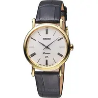 在飛比找樂天市場購物網優惠-SEIKO 精工錶 Premier 超薄系列石英女錶 7N8